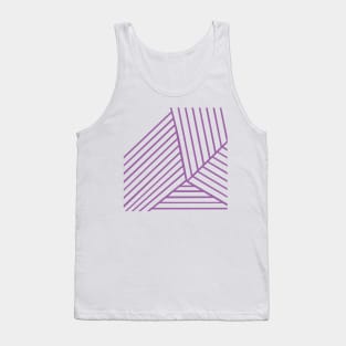 Geo Zoom Amethyst Tank Top